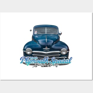 1948 Plymouth Special Deluxe Sedan Posters and Art